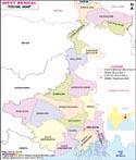West Bengal Tehsil Map