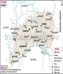 Yadgir District Map
