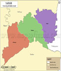 Yadgir Tehsil Map