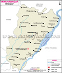 Yamunanagar River Map