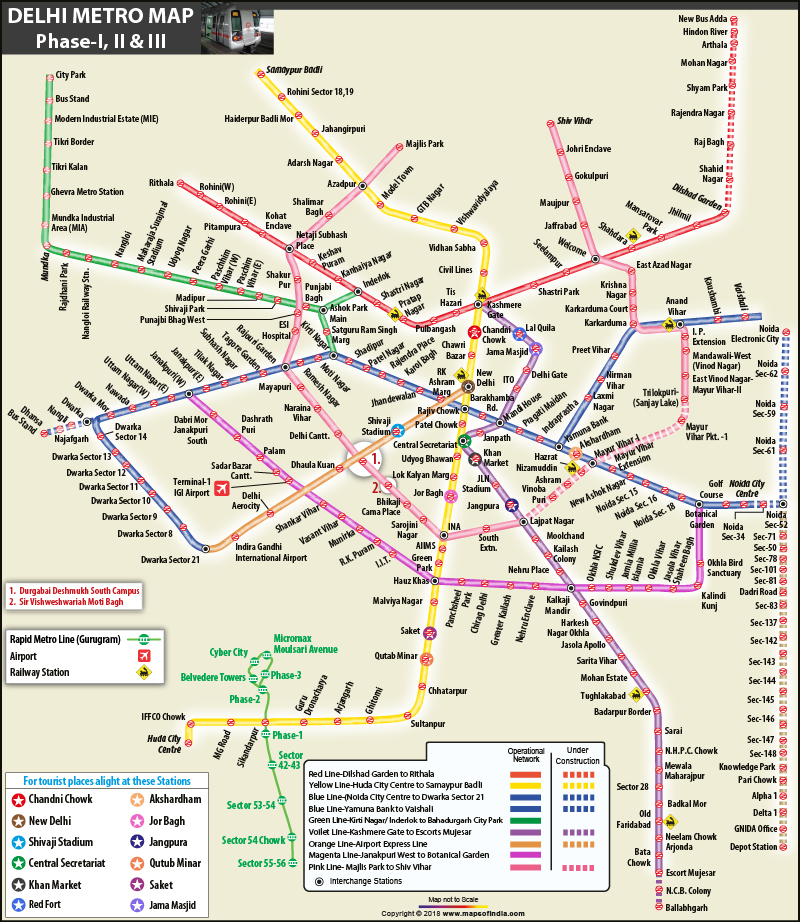 Delhi Metro Map Noida Metro Route Map Updated Metro Route Map Hd