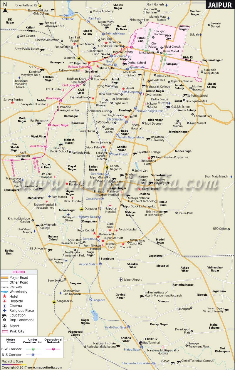 jaipur city map download Jaipur City Map jaipur city map download