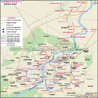 Ahmedabad Metro Map