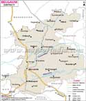 Belgaum District Map
