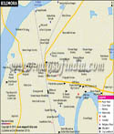 Bilimora City Map
