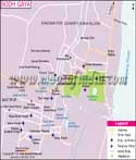 Bodh Gaya City Map