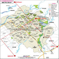Chandigarh Metro Map