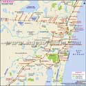 Chennai Railway Map
