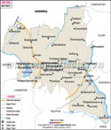 Erode District Map