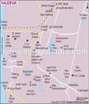 Hajipur City Map