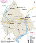 Haridwar District Map