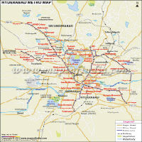 Hyderabad Metro Map