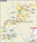 Itanagar City Map