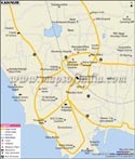 Kannur City Map