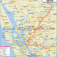 Kochi Metro Map