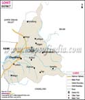 Lohit District Map