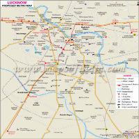 Lucknow Metro Map