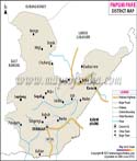 Papumpare District Map