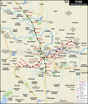 Pune Metro Map