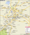 Ranchi City Map