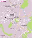 Satara City Map