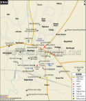 Siwan City Map
