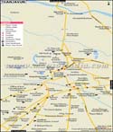 Thanjavur City Map