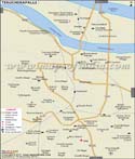 Tiruchchirappalli City Map