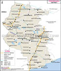 Tirunelveli District Map