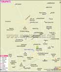 Tirupati City Map	