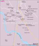 Vapi City Map