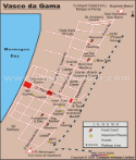 Vasco da Gama City Map	