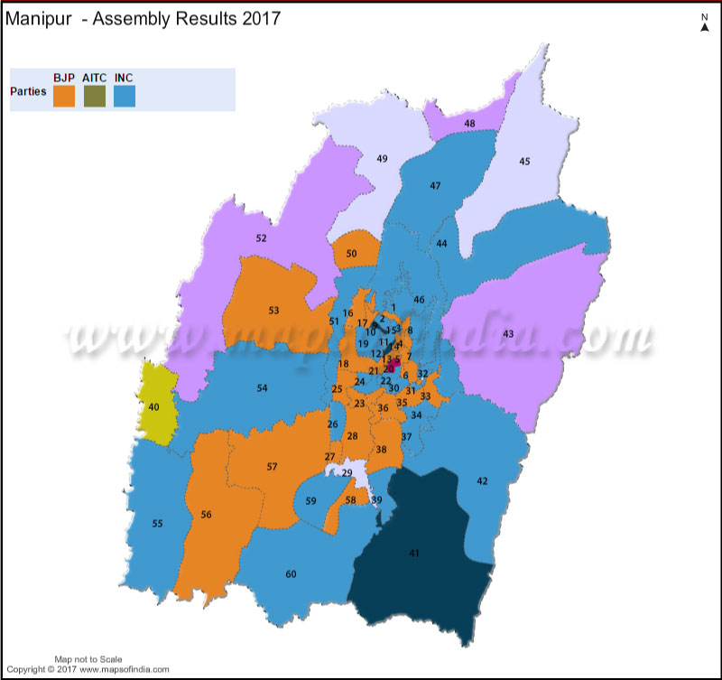 മണിപ്പൂർ നിയമസഭാ തെരഞ്ഞെടുപ്പ് ഫലം 2017