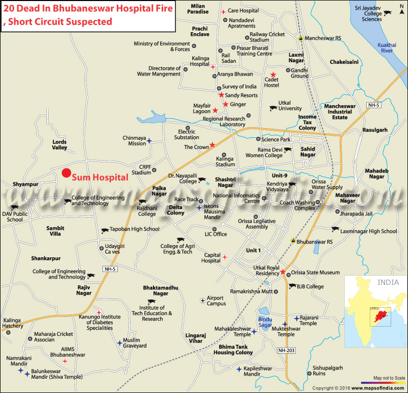 20 Dead in Bhubaneshwar Hospital Fire