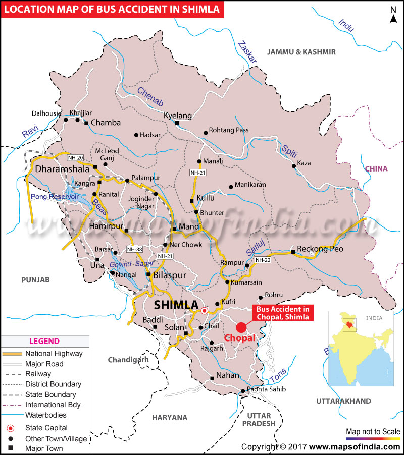 Bus Accident Near Shimla