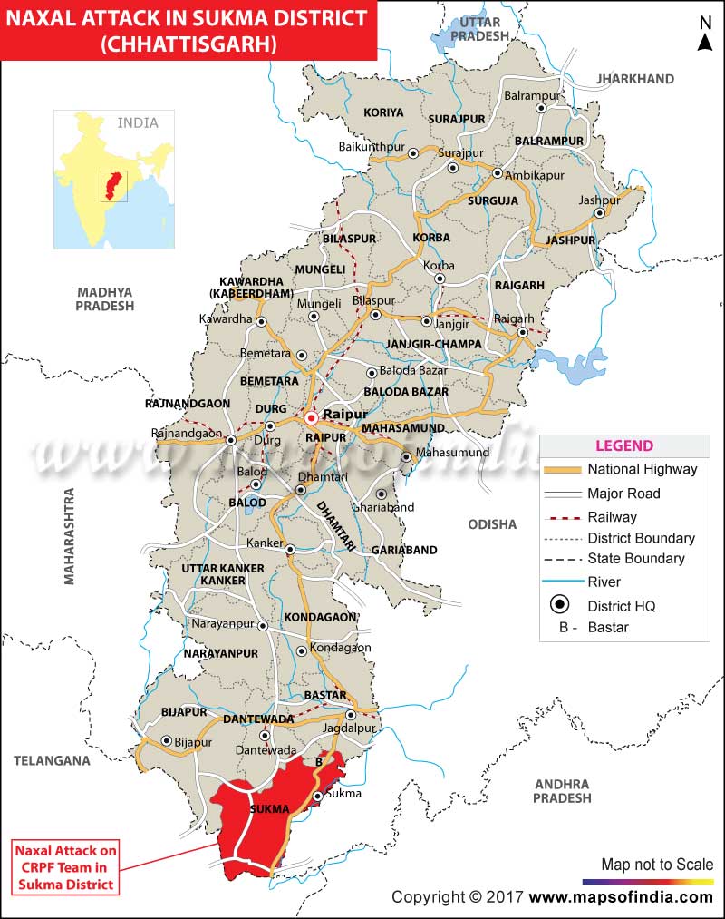 Naxal Attack CRPF Team