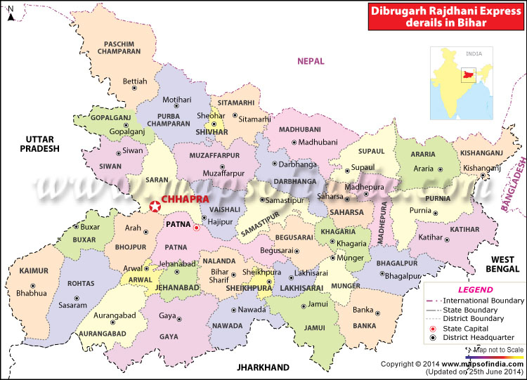 New Delhi-Dibrugarh Rajdhani Express Derails in Bihar