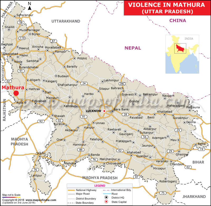 Violence in Mathura