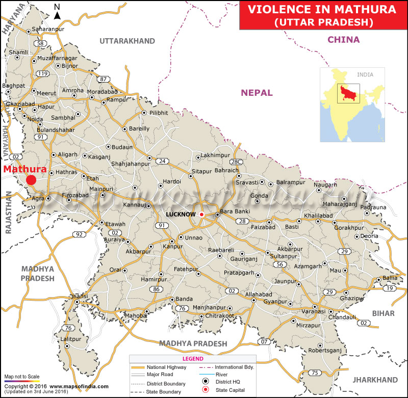 Violence in Mathura