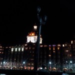 Tajmahal Hotel at night