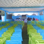 Seat arrangement at Jaipur Literature Festival