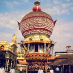 Chariot at Shri Krishna Matha