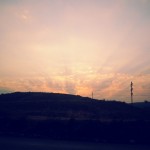 Sunrise Behind Hills