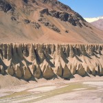 Weird structures on mountains