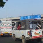 Overcrowded Gurgaon Vehicles