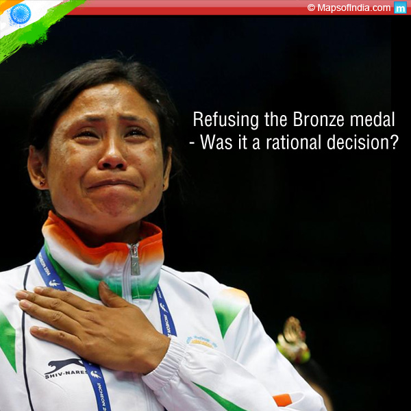 Sarita Refused the Bronze Medal Sarita Refused the Bronze Medal