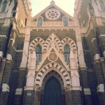 Main entrance to the church