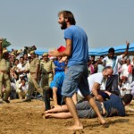 Kabbadi match at Pushkar Camel Fair