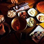 Korean dishes served at Shimtur Restaurant, Delhi