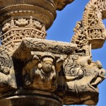Warrior in the jaw of Makara